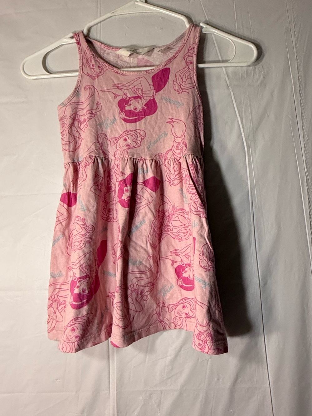 H&M Princess Pink girls dress size 5/6